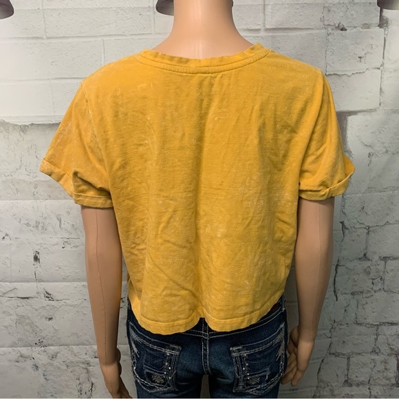 Crop Top Make your own rules -Roses - Picture 2 of 7